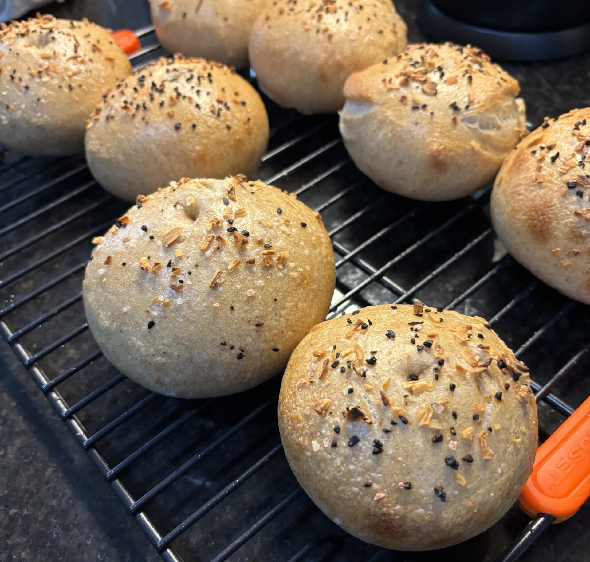 Sourdough Bagels